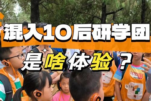 90后大齡兒童混進10后研學團，被教育了……